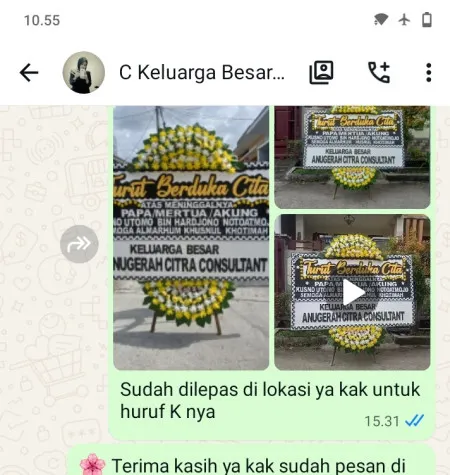 Pengiriman Papan Bunga Duka Kendayakan Kragilan