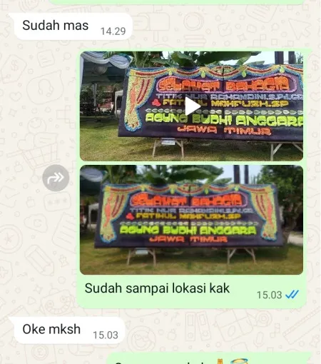 Pengiriman Papan Bunga Kendayakan Kragilan